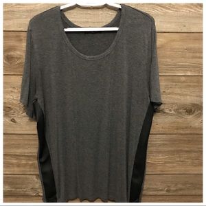 Price Drop! Kim & Cami 2X gray & Black Top